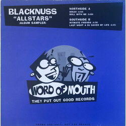 Blacknuss Allstars (Album Sampler) USED VINYL 12INCH PROMO SAMPLER