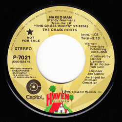 The Grass Roots Naked Man USED VINYL 7INCH 45 RPM SINGLE PROMO