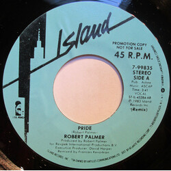 Robert Palmer Pride USED VINYL 7INCH 45 RPM PROMO
