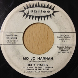 Betty Harris Mo Jo Hannah / Now Is The Hour Vinyl 7" USED