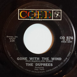 The Duprees Gone With The Wind USED VINYL 7INCH 45 RPM SINGLE