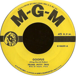 Frank Petty Trio Goofus USED VINYL 7INCH 45 RPM
