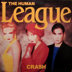 The Human League Crash Vinyl LP USED
