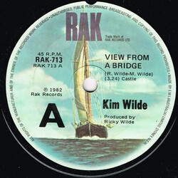 Kim Wilde View From A Bridge USED VINYL 7INCH 45 RPM SINGLE