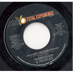 Yarbrough & Peoples I Wouldn't Lie USED VINYL 7INCH 45 RPM STYRENE