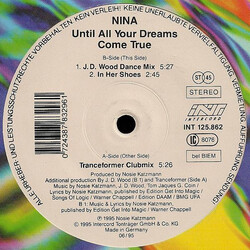 Nina (3) Until All Your Dreams Come True Vinyl 12" USED