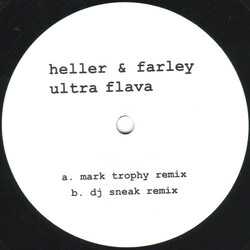 Heller & Farley Ultra Flava USED VINYL 12INCH WHITE LABEL