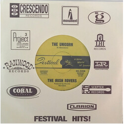 The Irish Rovers The Unicorn / Black Velvet Band USED VINYL 7INCH 45 RPM SINGLE