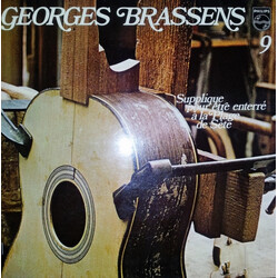 Georges Brassens 9 - Supplique Pour Être Enterré À La Plage De Sète Vinyl LP USED