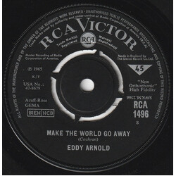 Eddy Arnold Make The World Go Away USED VINYL 7INCH