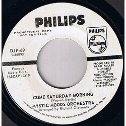 The Mystic Moods Orchestra Come Saturday Morning USED VINYL 7INCH SINGLE PROMO