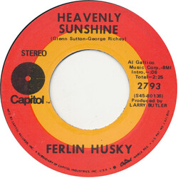 Ferlin Husky Heavenly Sunshine USED VINYL 7INCH 45 RPM SINGLE