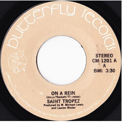 Saint Tropez On A Rien USED VINYL 7INCH 45 RPM STYRENE STEREO