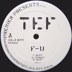 Teflon (2) Premier Presents...: F-U / Comin' At Cha USED VINYL 12INCH 33 S RPM