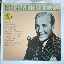 Bing Crosby Bing Sings The Great Songs Vinyl LP USED