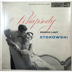 George Enescu / Franz Liszt / Leopold Stokowski Rhapsody Vinyl LP USED
