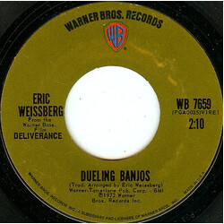 Eric Weissberg Dueling Banjos USED VINYL 7INCH 45 RPM SINGLE STYRENE