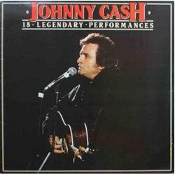 Johnny Cash 18 Legendary Performances Vinyl LP USED