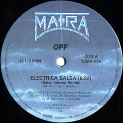 Off Electrica Salsa VINYL 12" USED