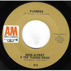 Herb Alpert & The Tijuana Brass Flamingo USED VINYL 7INCH 45 RPM SINGLE STYRENE
