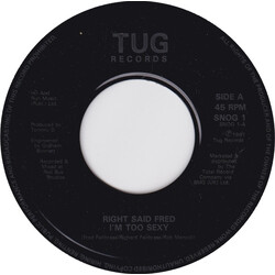 Right Said Fred I'm Too Sexy Vinyl 7" USED