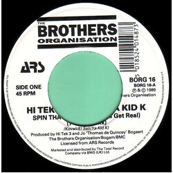 Hi Tek 3 / Ya Kid K Spin That Wheel (Turtles Get Real) Vinyl 7" USED
