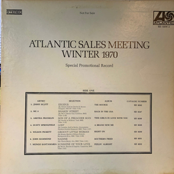 Various Atlantic Sales Meeting Winter 1970 Vinyl LP USED