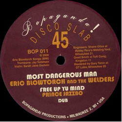Eric Blowtorch And The Welders / Prince Jazzbo / Rico Rodriguez / Brian Edwards (2) / The Welders Most Dangerous Man / Free Up Yu Mind USED VINYL 12IN