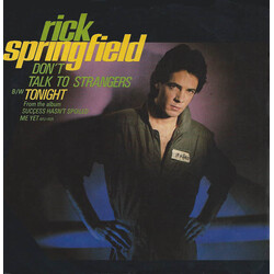 Rick Springfield Don't Talk To Strangers VINYL 7" USED