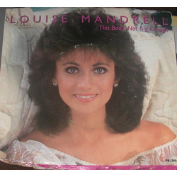 Louise Mandrell This Bed's Not Big Enough Vinyl 7" USED