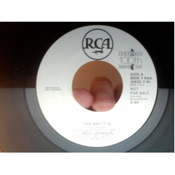 Troy Johnson The Way It Is Vinyl 7" USED