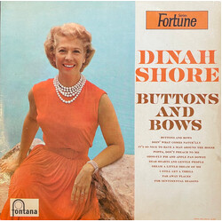 Dinah Shore Buttons And Bows Vinyl LP USED