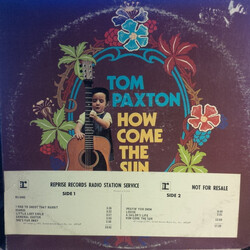 Tom Paxton How Come The Sun Vinyl LP USED