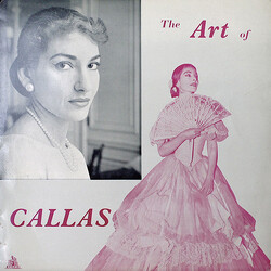 Maria Callas The Art Of Callas Vinyl LP USED