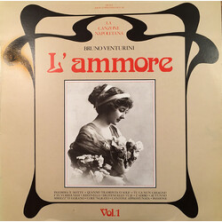 Bruno Venturini La Canzone Napoletana: L'ammore - Vol. 1 Vinyl LP USED