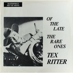 Tex Ritter The Rare Ones Of The Late Tex Ritter Vinyl LP USED