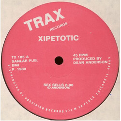Xipetotic Sex Sells USED VINYL 12INCH 45 RPM