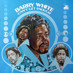 Barry White Can't Get Enough Vinyl LP USED