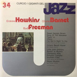 Erskine Hawkins / Charlie Barnet / Bud Freeman I Giganti Del Jazz Vol. 34 Vinyl LP USED