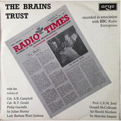 Various The Brains Trust (Selections From The Famous BBC Programme) Vinyl LP USED