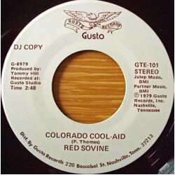 Red Sovine Colorado Cool-Aid / The Days Of Me And You USED VINYL 7INCH PROMO