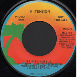 Hi-Tension British Hustle USED VINYL 7INCH 45 RPM SINGLE PROMO STEREO MONO