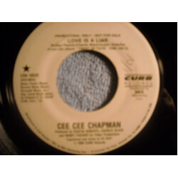 Cee Cee Chapman Love Is A Liar USED VINYL 7INCH 45 RPM PROMO