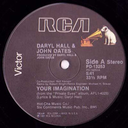 Daryl Hall & John Oates Your Imagination VINYL 12" USED