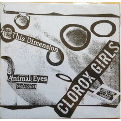Clorox Girls This Dimension USED VINYL 7INCH SHAPE SINGLE SIDED