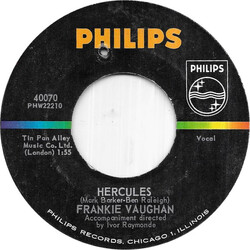 Frankie Vaughan Hercules / I'm Gonna Clip Your Wings USED VINYL 7INCH 45 RPM