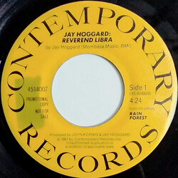 Jay Hoggard Reverend Libra / Jammin' In The Sunshine USED VINYL 7INCH 45 RPM PROMO STEREO