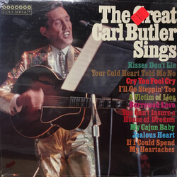 Carl Butler The Great Carl Butler Sings Vinyl LP USED