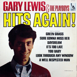 Gary Lewis & The Playboys Hits Again Vinyl LP USED