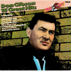 Don Gibson 15 Great Hits Vinyl LP USED